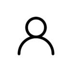 user icon simple design free vector